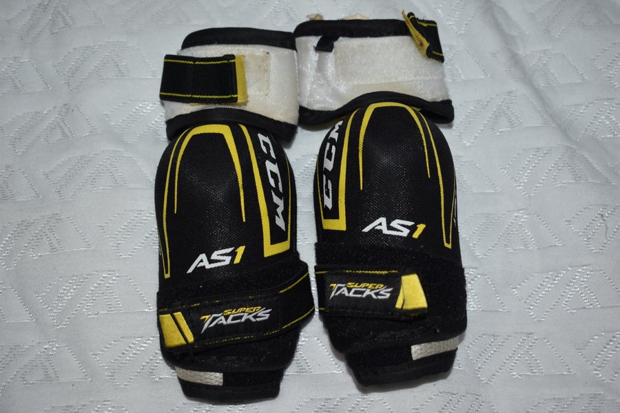 CCM Super Tacks AS1 Hockey Elbow Pads w/D30, Youth Large