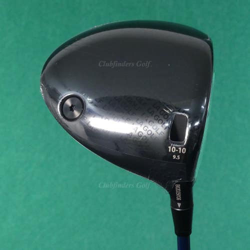 NEW LA Golf 10-10 9.5 Driver Factory DJ Series 75W-5 Graphite Extra Stiff w/ HC