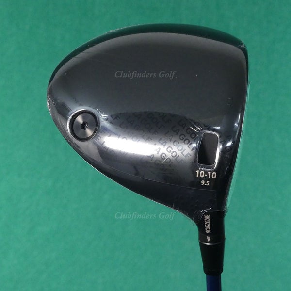 NEW LA Golf 10-10 9.5 Driver Factory DJ Series 75W-5 Graphite Extra Stiff w/ HC