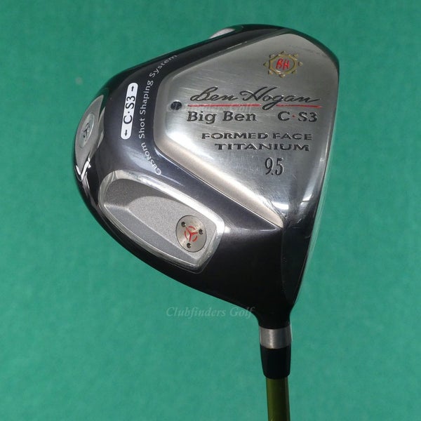 Ben Hogan Big Ben C-S3 9.5 Driver Aldila NV-H 70-S Graphite Stiff w/ HC