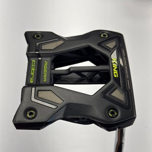 Cobra King 3D Printed Agera Black Mallet Right Handed Putter 35" (Used)