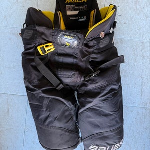Junior Large Bauer Supreme Mach Hockey Pants (Used)