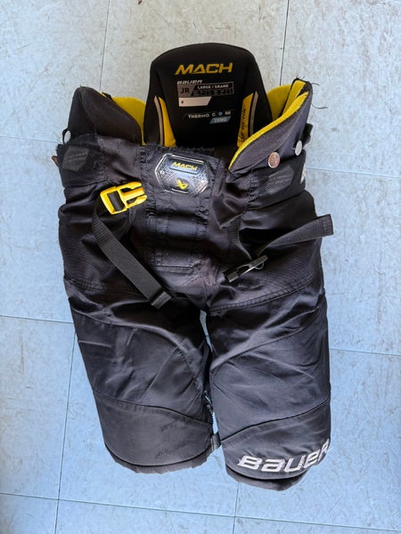 Junior Large Bauer Supreme Mach Hockey Pants (Used)