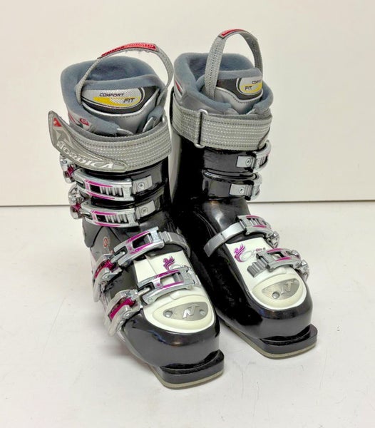Nordica Olympia GTS 6 HP Slide-In Women's Alpine Ski Boots MDP 24 US 7 GREAT