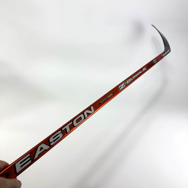 Used Right Orange Easton Z-Bubble 2 Piece | 85 Flex P92 Sakic Curve Grip | E369