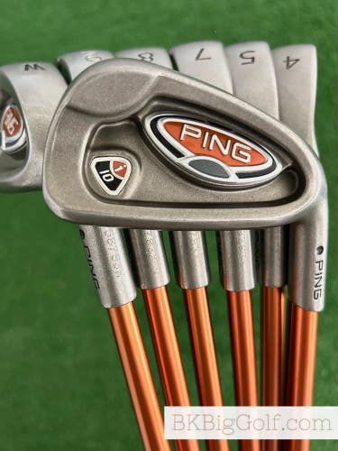 Ping i10 Iron Set 4-W / Ping TFC 129 Regular Graphite