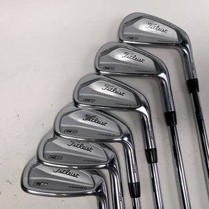 Titleist 718 CB Iron Set 4-PW KBS Tour Stiff Steel Mens RH (No 7 Iron)
