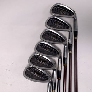 Bridgestone Precept EX Iron Set 5-PW Stiff Graphite Mens RH
