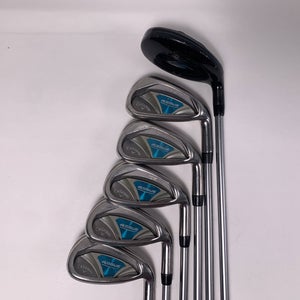 Callaway Rogue Hybrid Iron Set 5H 6-PW Aldila Quaranta 40g Ladies RH