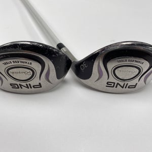Ping Rhapsody 5 & 6 Hybrid Set 26* 28* ULT 129 Ultra Light Ladies RH
