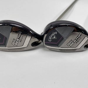 Callaway Big Bertha 23 5 & 6 Hybrid Set 25* 28* RCH 45 45g Ladies LH