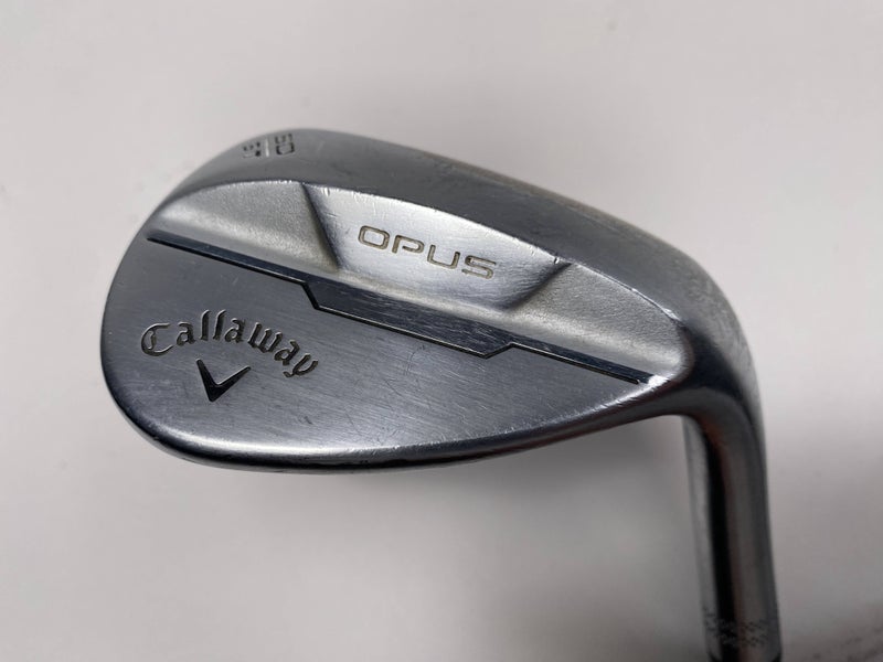 Callaway Opus Brushed Chrome Wedge 60* 6 T-Grind KBS Tour Extra Stiff Steel RH
