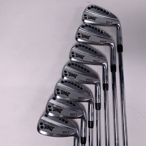 PXG 0311 P GEN2 Chrome Iron Set 4-PW Dynamic Gold Tour Issue X100 Extra Stiff RH