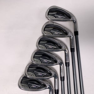 Callaway Steelhead XR Iron Set 6-PW+GW Matrix Ozik Program F15 55g Senior RH
