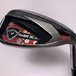 Callaway Razr X HL Single 9 Iron 50g Ladies Graphite Womens RH Undersize Grip