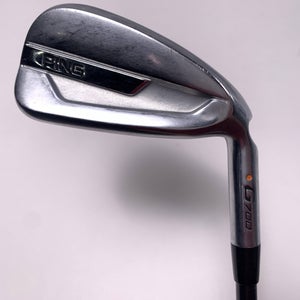 Ping G700 Single 6 Iron Orange Dot 2* Flat TFC 80 i Senior Graphite Mens RH