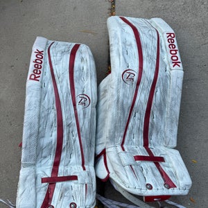 33" 2012 Reebok Premier 4 Pro Goalie Leg Pads (Used)