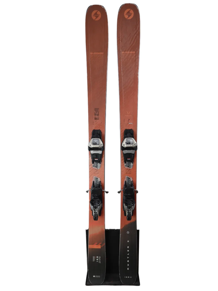 2025 Blizzard Rustler 9 Skis (168cm) w/ Marker Griffon 13 ID Bindings