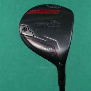 Wilson Staff DYNAPWR Fairway 18 5 Wood HZRDUS Smoke RDX Graphite Seniors w/ HC