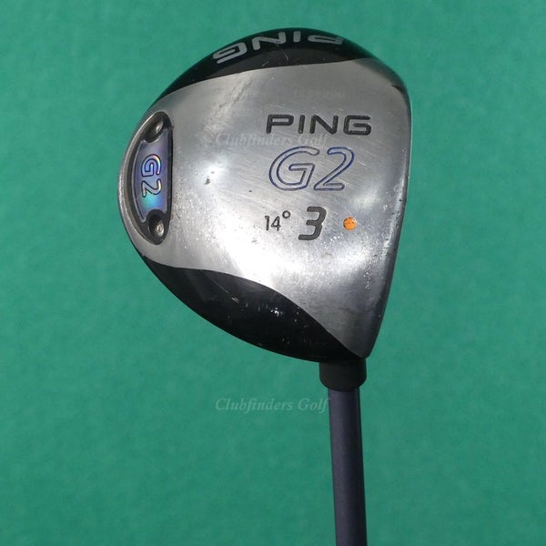 Lady Ping G2 Fairway 14 3 Wood Factory TFC 100 Graphite Ladies *READ*