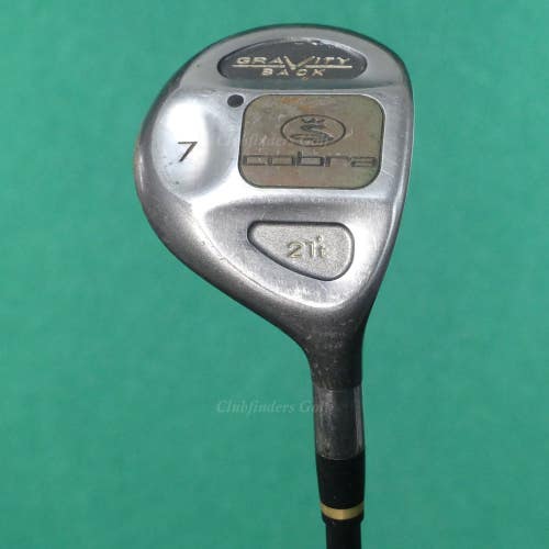 Cobra Gravity Back Tour Fairway 21 7 Wood Factory Lightweight Graphite Stiff