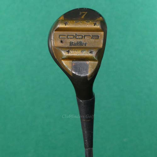 VINTAGE Cobra Baffler Laminated Fairway 7 Wood Factory TLC System Steel Soft