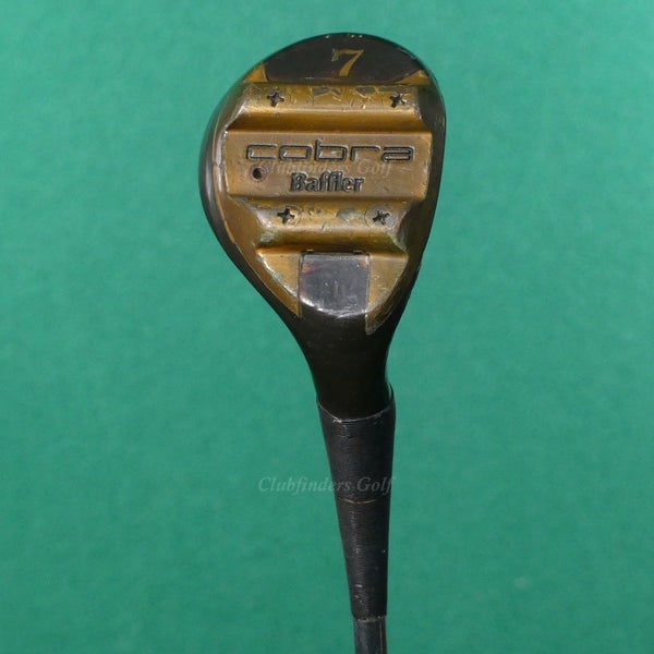 VINTAGE Cobra Baffler Laminated Fairway 7 Wood Factory TLC System Steel Soft