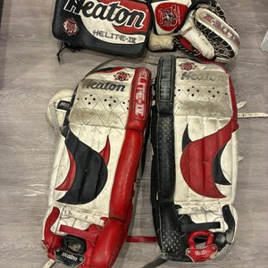 Used 32" Regular Heaton Goalie Full Set