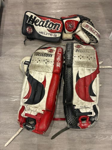 Used 32" Regular Heaton Goalie Full Set