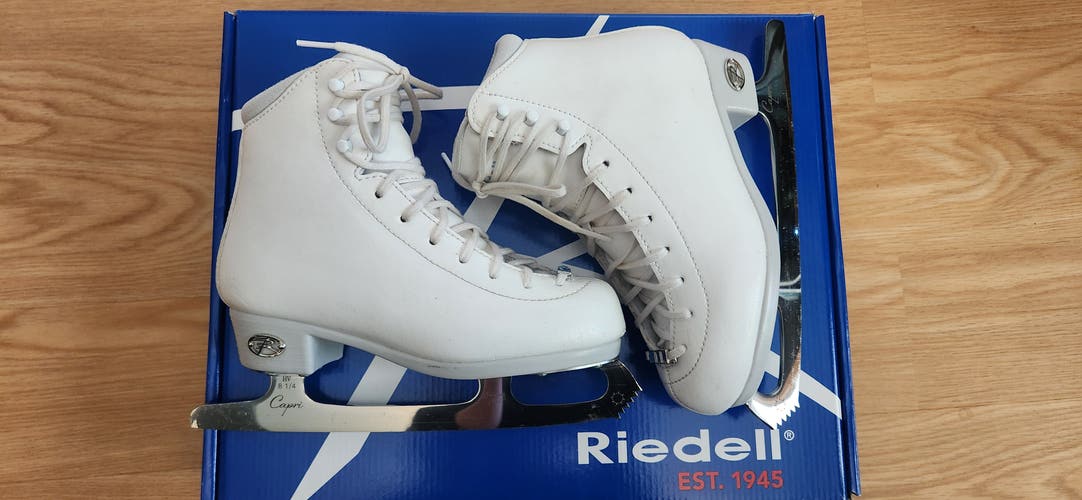 Riedell Topaz Figure Skates size JR2 width D