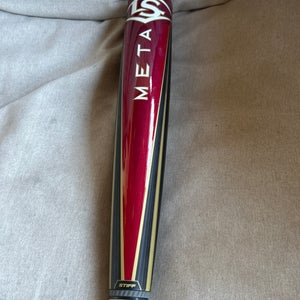 2025 Louisville Slugger Meta Composite BBCOR Certified Bat (-3) 28 oz 31" (Used)