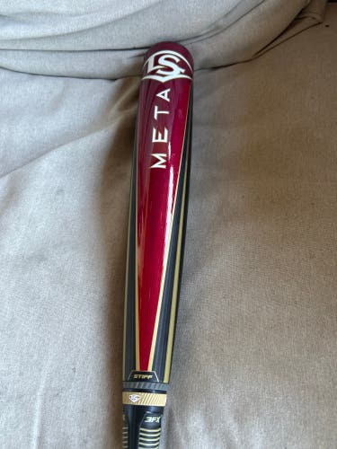 2025 Louisville Slugger Meta Composite BBCOR Certified Bat (-3) 28 oz 31" (Used)