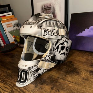 Custom Bauer 960 Goalie Mask Pro Stock