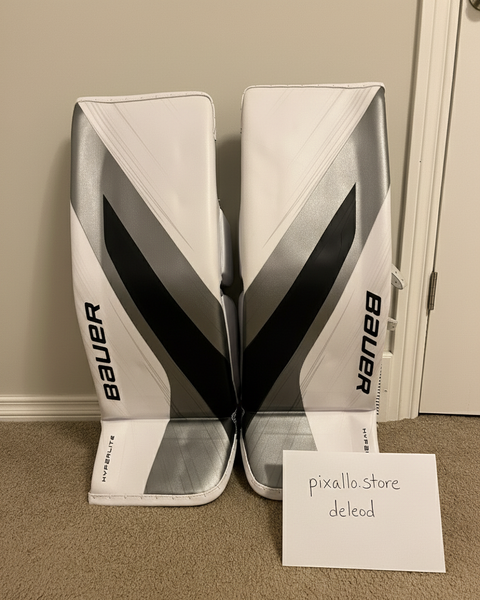 (*NEW*) Bauer Hyperlite 2 Pro Stock Leg Pads - pixallo.store