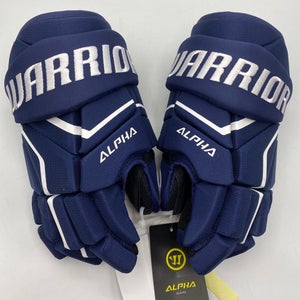 NEW Warrior Alpha Evo Gloves, Navy, 13”