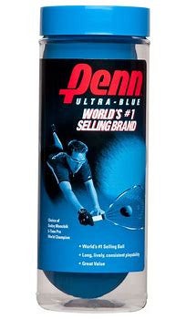 New ULTRA- BLUE RACQUETBALLS 3 PCK 11860-PEN551791
