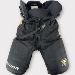Pro Stock New Bauer One95 Large +1” Pittsburgh Penguins Hockey Pants