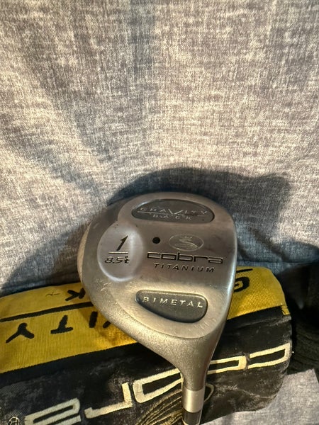Men's Cobra Gravity Back Right Handed Driver Stiff Flex 8.5 Loft (Used)
