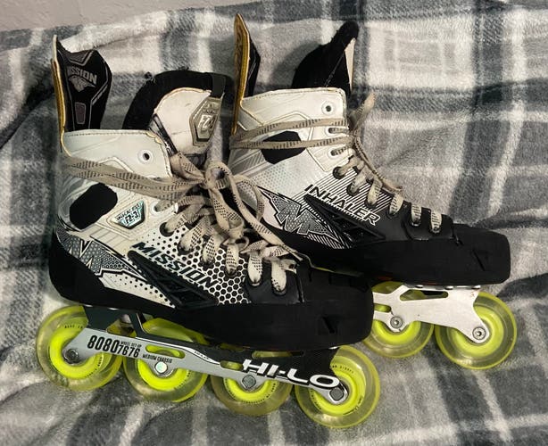 Mission Inhaler FZ-3 Inline Skates Wide Width Size 8 (Used)