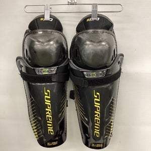 Used Bauer SUPREME S150 Senior Shin Guards Black 13" 11851-S000038867