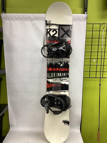 Used K2 BRIGADE Mens Board/Bindings White And Red 155 cm 11851-S000038855