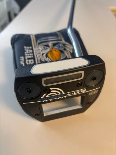 Like New Odyssey Ai One Jailbird Mini DB Mallet Putter, Right Hand 35”