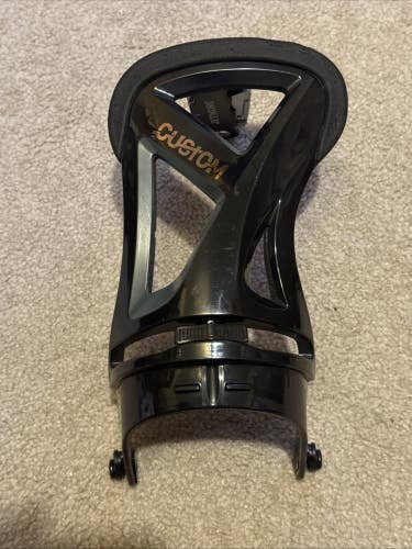 One Custom EST Snowboard binding High Back Small Left Black