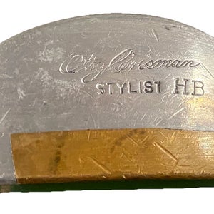 Otey Crisman Stylist HB Putter RH Hickory Shaft 35" Leather Grip Great Condition