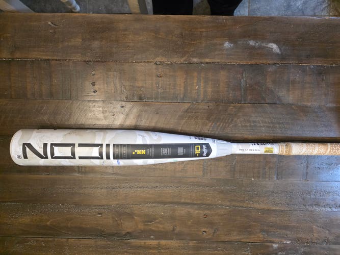 2025 Rawlings Icon Composite USSSA Certified Bat (-10) 19 oz 29" (Used)