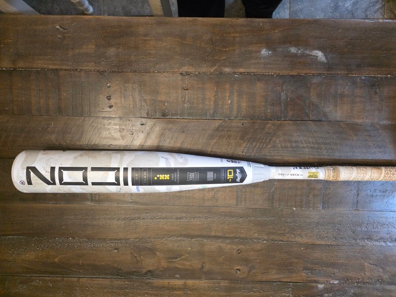2025 Rawlings Icon Composite USSSA Certified Bat (-10) 19 oz 29" (Used)