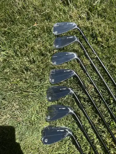 Men's 2023 TaylorMade P-790 Right Handed Iron Set Stiff Flex Graphite Shaft (New)