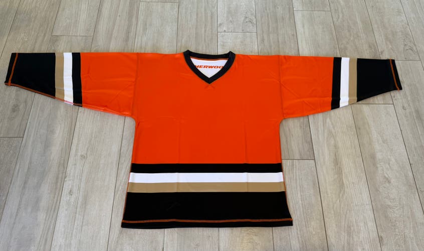 Hockey Jersey - Reversible Sherwood Player Stock (Anaheim Colors)
