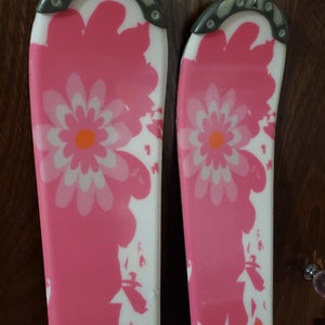 150cm ATOMIC GIRLS BALANZE JR. SKIS with MARKER 4.5 JR. BINDINGS *USED* CLEANED
