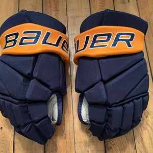 Bauer Vapor Team Elite Hockey Gloves 14” - Barely Used